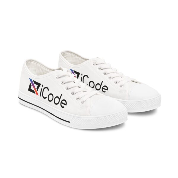 iCode Women's Low Top Sneakers - Image 2