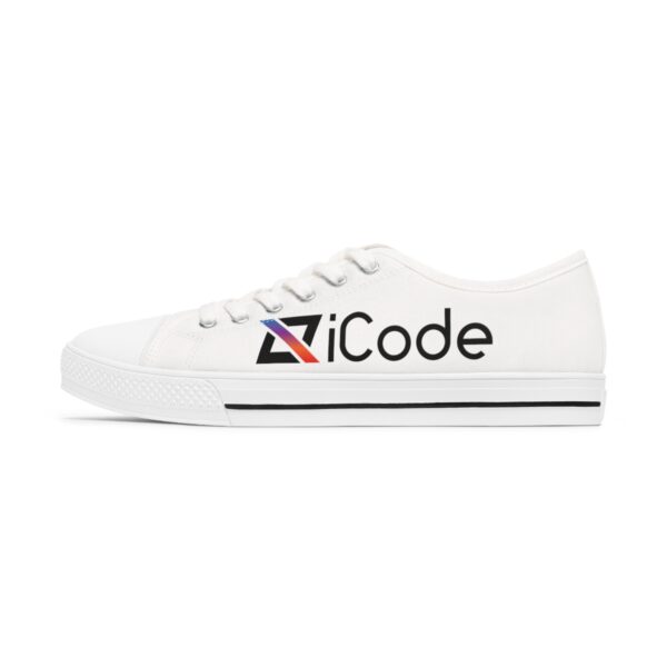 iCode Women's Low Top Sneakers - Image 3