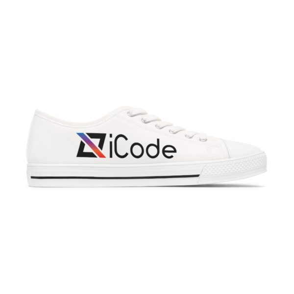 iCode Women's Low Top Sneakers - Image 4